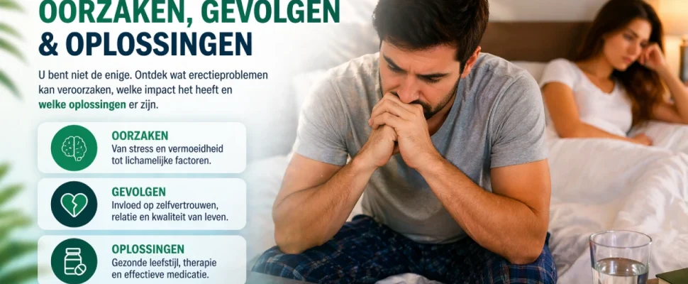 Erectieproblemen – Oorzaken, Gevolgen & Oplossingen