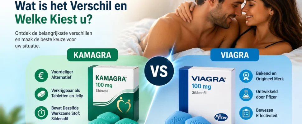 Kamagra vs Viagra Wat is het Verschil en Welke Kiest u